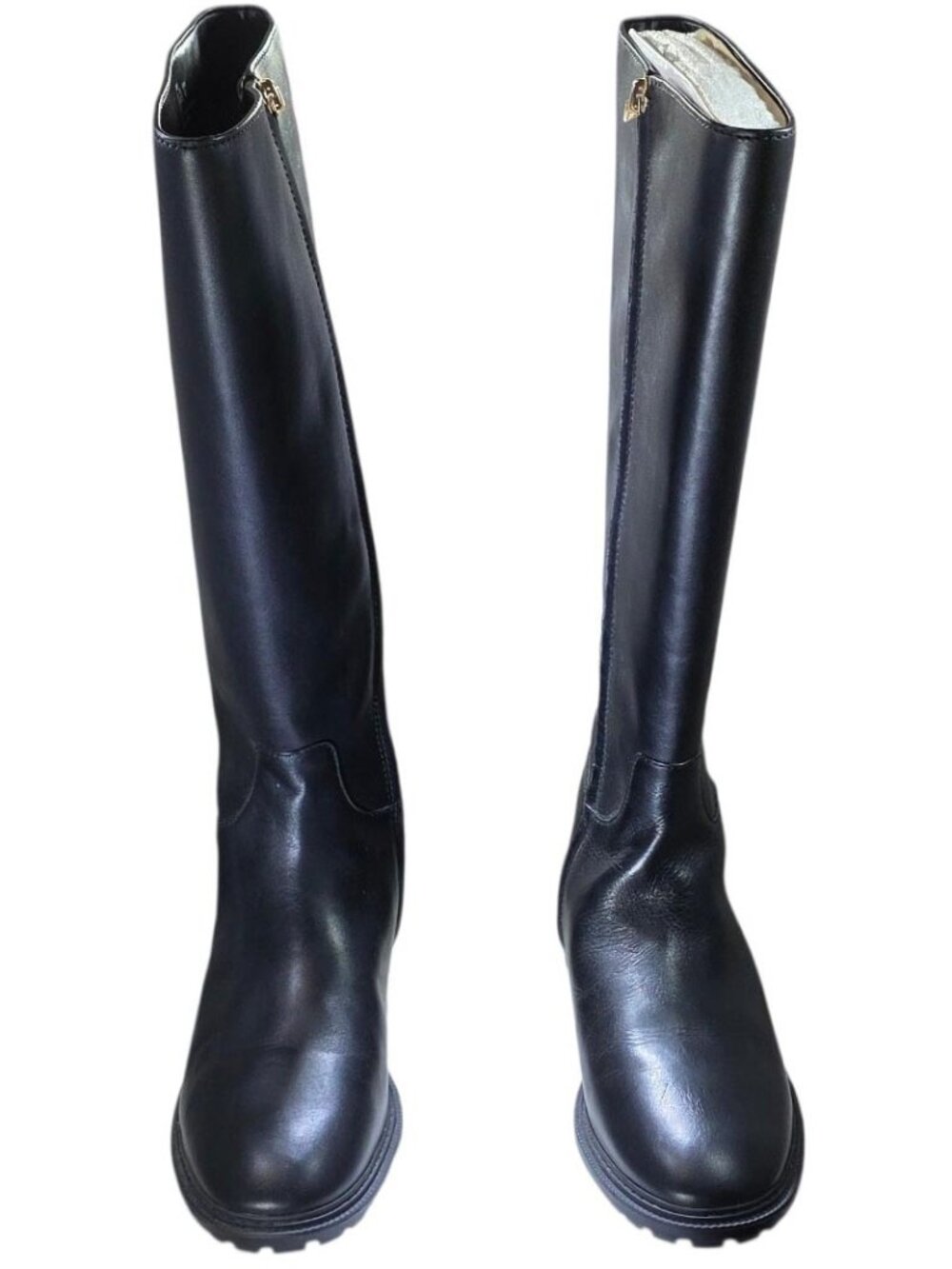 Coach Fynn Leather Boots Black - Picture 4 of 12
